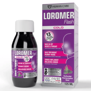 Loromer – sirop natural pentru nas infundat, sinuzita, congestie nazala si gat iritat