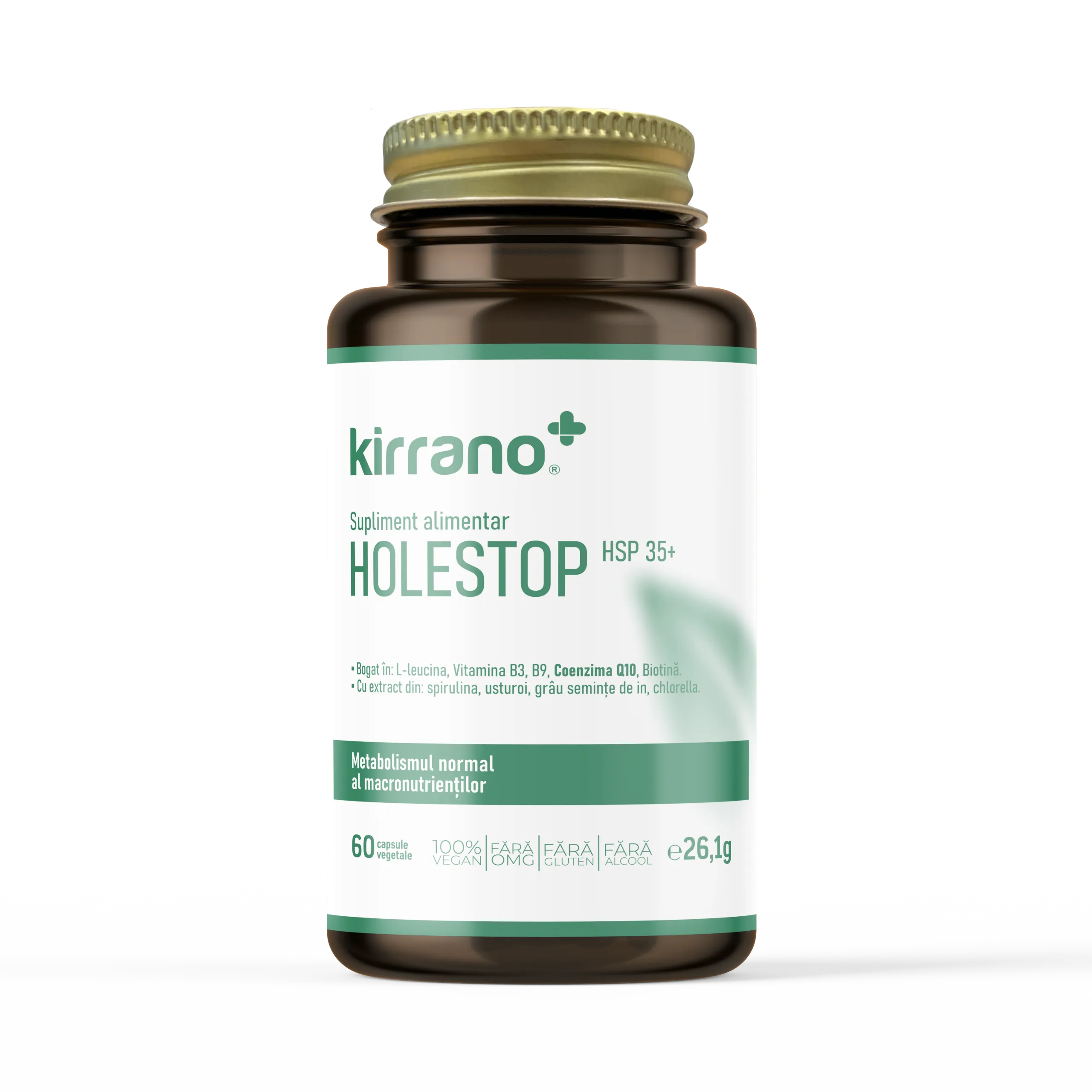 HoleStop 35+ pentru colesterol, tensiune arteriala si metabolismul lipidelor