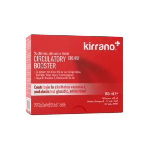 Circulatory Booster - sănătate vasculară, metabolism glucidic, antioxidant