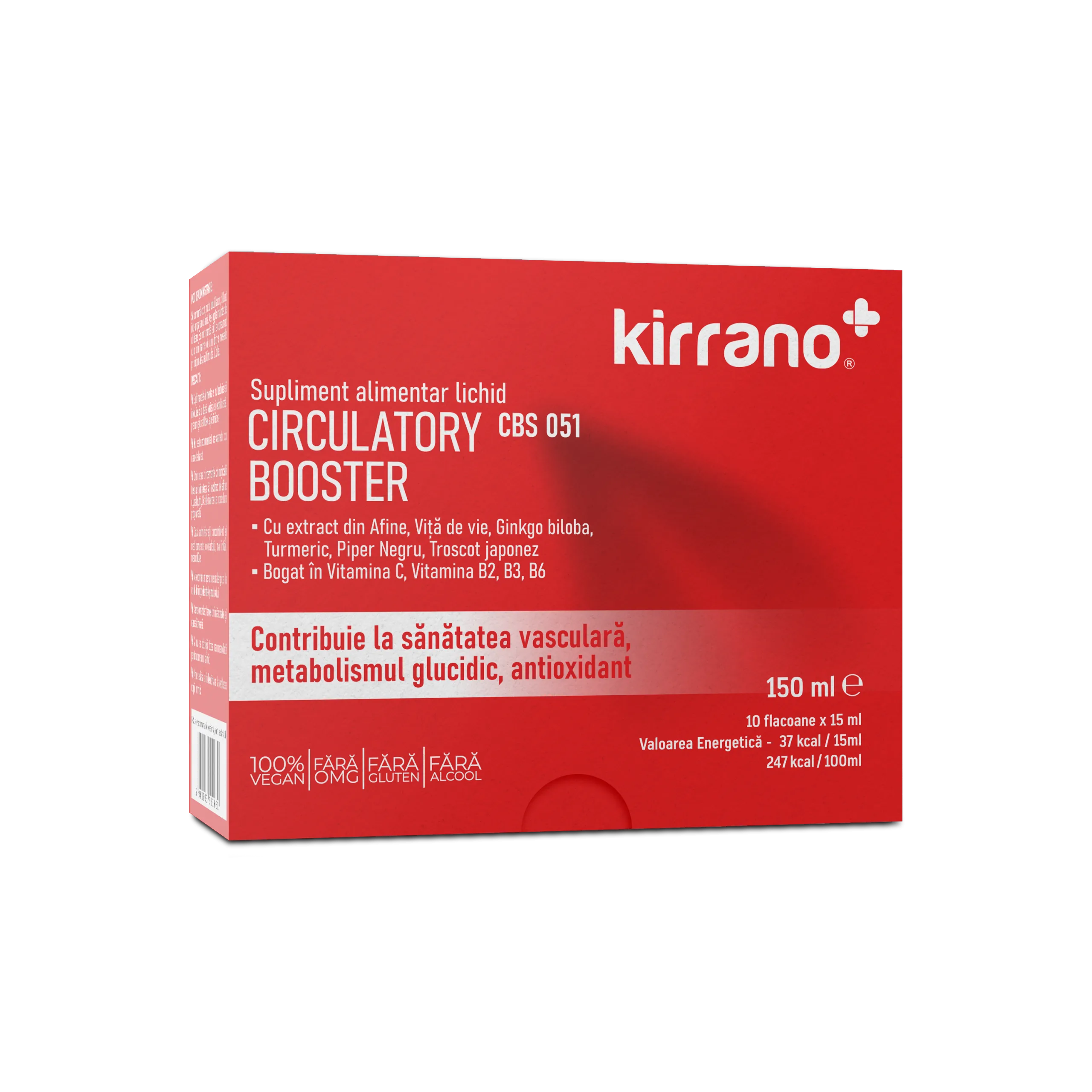 Circulatory Booster - sănătate vasculară, metabolism glucidic, antioxidant